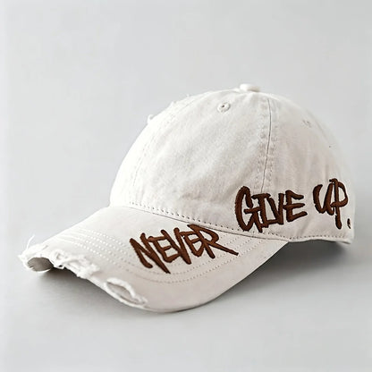 Veltrano™ Nunca Te Rindas Gorra Desgastada