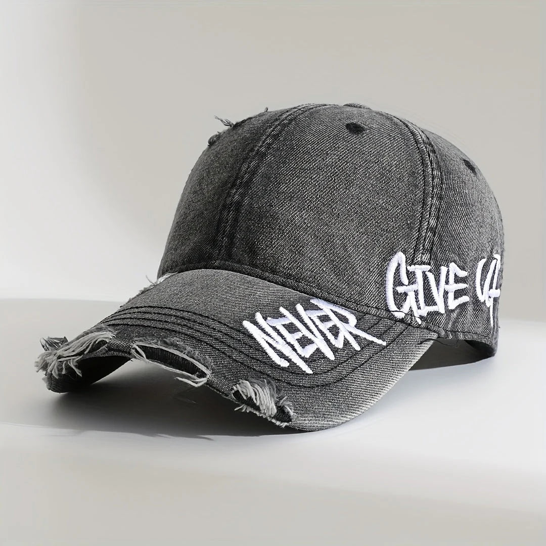 Veltrano™ Nunca Te Rindas Gorra Desgastada