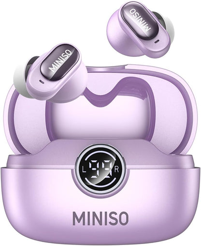 MS105 AI Translation Earbuds Real Time, 165 Language Translator Earbuds, Audifonos Traductores Inglés Español, Bluetooth 6.0 Translator Headphones for Business Travel Language Learning