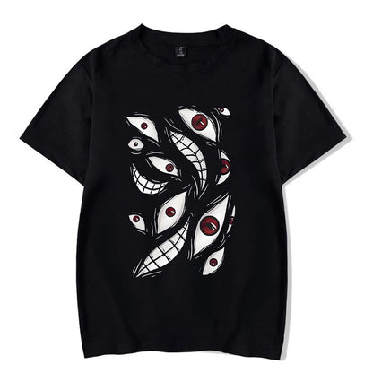 Hip Hop Men Streetwear Vintage Washed T-Shirt Anime Graphic T Shirt Men Harajuku Cotton Casual Short Sleeve Loose Vintage Tops