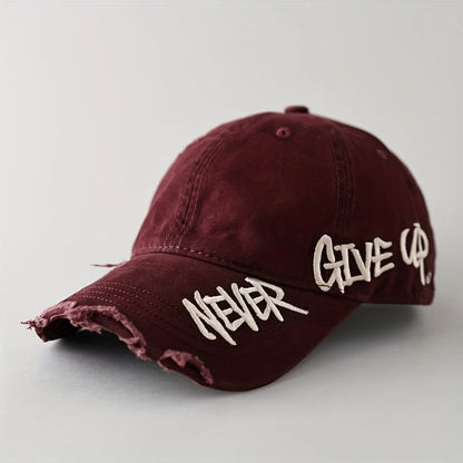 Veltrano™ Nunca Te Rindas Gorra Desgastada