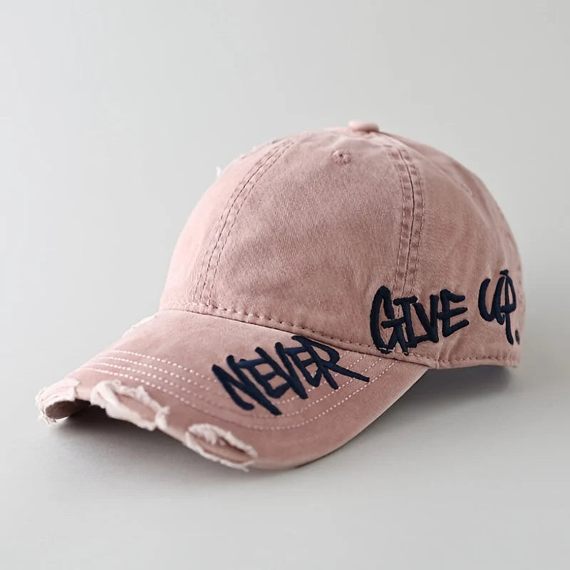 Veltrano™ Nunca Te Rindas Gorra Desgastada
