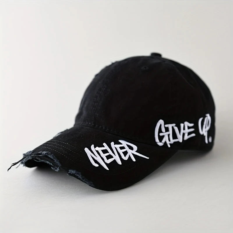Veltrano™ Nunca Te Rindas Gorra Desgastada