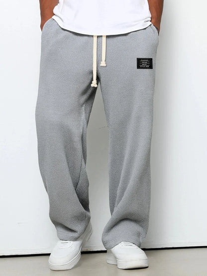 Alejandro™ - Pantalón Ancho Casual Con Cintura Ajustable Y Cordón